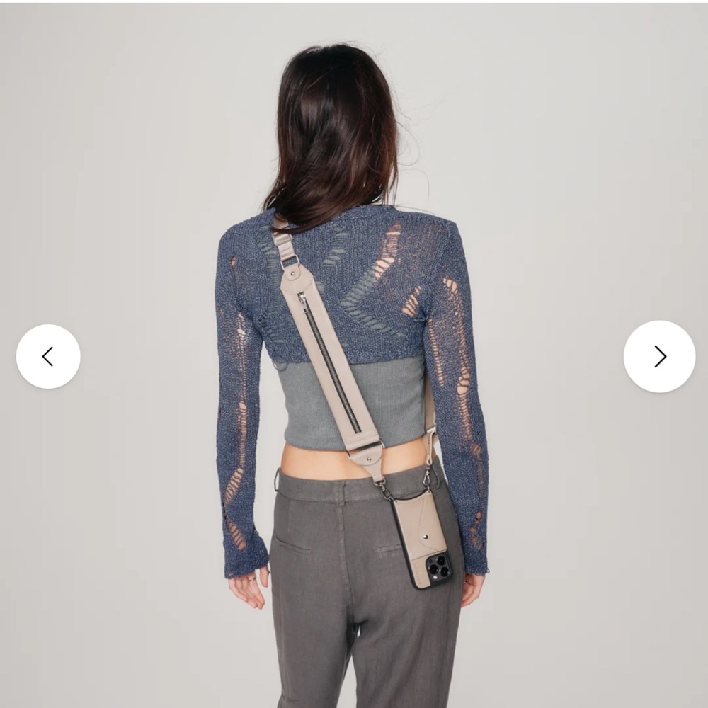 Stylish Tan Bandolier Bag - Picture 5 of 9